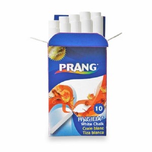 Prang White Chalk Sticks - 3.3
