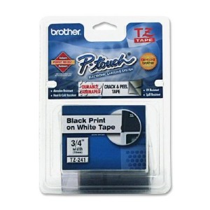 Brother P-Touch TZe Flat Surface Laminated Tape - 45/64