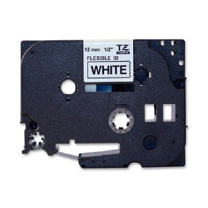 Brother Tzeaf231 Black on White Adhesive Tape