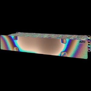 APC by Schneider Electric Horizontal Cable Manager - Cable Manager - Black - 2U Rack Height - TAA...