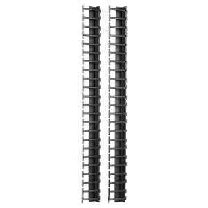 APC by Schneider Electric Vertical Cable Manager for NetShelter SX 600mm Wide 48U (Qty 2) - Cable...