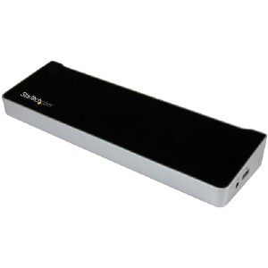 StarTech.com USB 3.0 Triple Monitor Docking Station - Compatible with Windows / macOS - Supports...