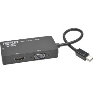 Eaton Tripp Lite Series Keyspan Mini DisplayPort to VGA/DVI/HDMI All-in-One Video Converter...