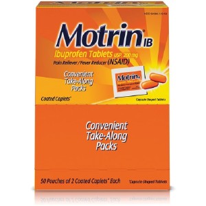 McNeil Nutritionals Motrin IB Pain Reliever - For Headache, Muscular Pain, Arthritis, Toothache,...