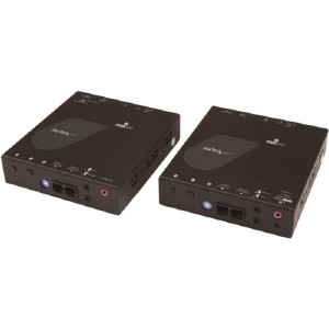StarTech.com HDMI Over IP Extender Kit - Video Over IP Extender with Support for Video Wall - 4K -...