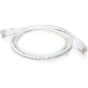 C2G-3ft Cat5e Snagless Unshielded (UTP) Network Patch Cable - White - Category 5e for Network...