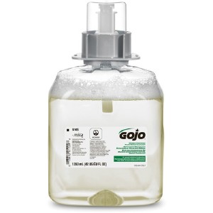 Gojo&reg; FMX-12 Refill Green Certified Foam Hand Soap - 42.3 fl oz (1250 mL) - Hand - Clear -...