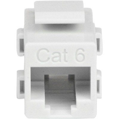 Deals&nbsp;Startech&nbsp;C6KEYCOUPLWH&nbsp;Connector Adapters