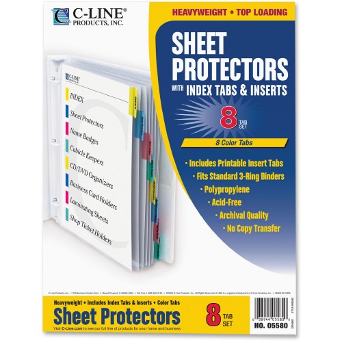 Deals&nbsp;C-Line&nbsp;05580&nbsp;Binder Accessories