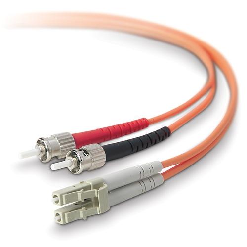 Belkin F2F402L0-05M Cables Belkin Fiber Optic Cable - Fiber Optic - Male Left Gender - Male Right Gender - (f2f402l0-05m) F2f402l005m 722868459140