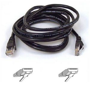 Belkin A3L791-05-BLK-S Cables Rj45 Cat-5e Patch Cable, Snagless Molded Black 05 A3l79105blks 722868161081