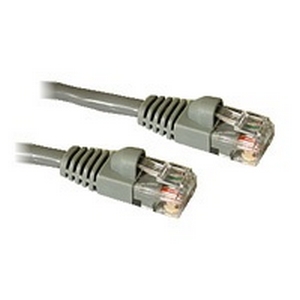 C2g 15199 Cables C2g 10ft Cat5e Ethernet Cable - Snagless Unshielded (utp) - Gray - Category 5e For Network Device -  163120569526