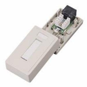 C2g 03835 Mounting Kits C2g 1-port Cat5e Surface Mount Box - White - White (03835) 776266215723