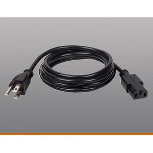 Eaton P010-012 Power Cords Eaton Tripp Lite Series Desktop Computer Power Cable, Nema 5-15p To C13 - 10a, 125v, 18 Awg, 12 Ft.  P010012 037332013415
