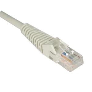 Eaton N001-014-GY Cables Eaton Tripp Lite Series Cat5e 350 Mhz Snagless Molded (utp) Ethernet Cable (rj45 M/m), Poe - Gray, 1 N001014gy 637315411490