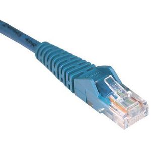 Eaton N201-003-BL Cables Eaton Tripp Lite Series Cat6 Gigabit Snagless Molded (utp) Ethernet Cable (rj45 M/m), Poe, Blue, 3 F N201003bl 400010141951