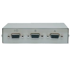 Eaton B112-002-R VGA Switchboxes Eaton Tripp Lite Series 2-port Manual Vga/svga Video Switch (3x Hd15f) - 1600 X 1280 - Vga, Svga - 2 B112002r 568695126639