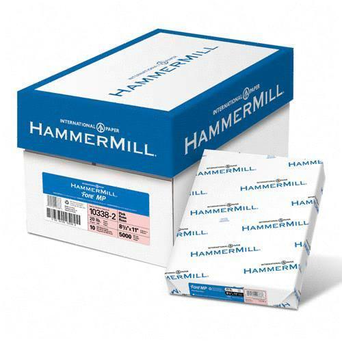 Hammermill Colors Recycled Copy Paper - Pink - Letter - HAM103382