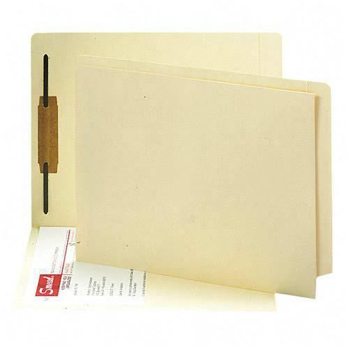 Smead Smd-34100 Manila End Tab Pocket Folder With Fastener Letter for sale online 