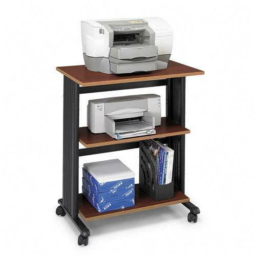 Safco 1881CY Stands & Cabinets Muv Three Level Adjustable Printer Stand SAF1881CY 192191163241