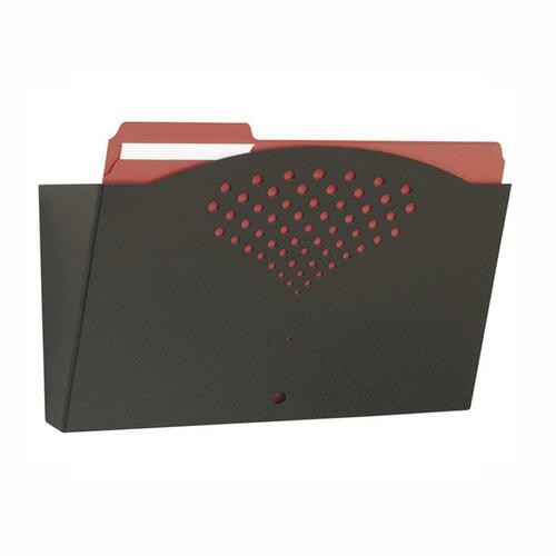 Safco 3171BL Racks & Organizers Safco Single Steel Wall Pocket - 1 Pocket(s) - 8.50" Height X 15" Width X 3" Depth - Mar Resistant,  SAF3171BL 073555317121