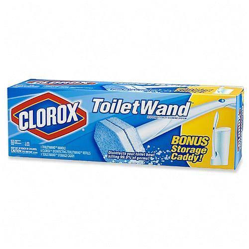 Clorox (Brita) 03191 Brooms & Brushes Toiletwand Disposable Toilet Cleaning System CLO03191 044600148847
