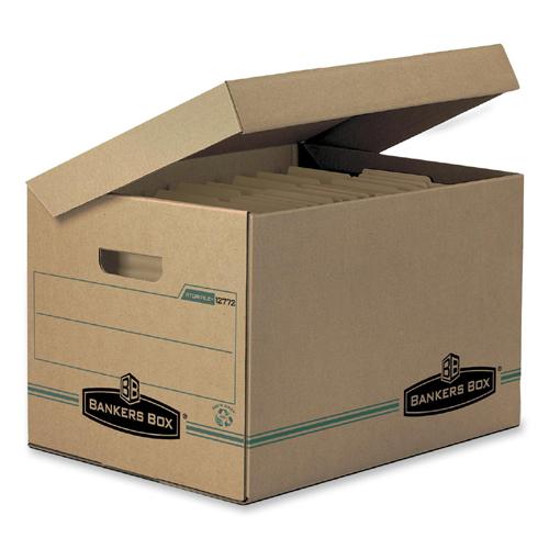 Fellowes 12772 Shipping & Storage Boxes Recycled Systematic - Letter/legal FEL12772 077511127724
