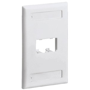 Panduit CFPL2WHY Faceplates & Mounting Boxes Panduit 2 Socket Mini-com Classic Faceplate - 2 X Socket(s) - 1-gang - White (cfpl2why) 074983033683