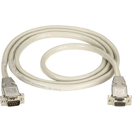 Black Box EDN12H-0100-MF Cables Black Box Serial Extension Cable (with Emi/rfi Hoods) - Db-9 Male Serial - Db-9 Female Serial - 100f Edn12h0100mf 822088014256