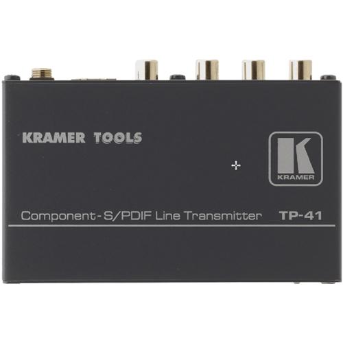 Kramer Electronics TP-41 Video Consoles/Extenders Kramer Tp-41 Video Extender - 1 Input Device - 1 Output Device - 320 Ft Range - 1 X Network (rj-45)  Tp41 