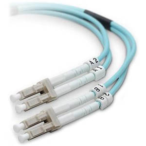 Belkin F2F402LL-10M-G Cables Belkin F2f402ll-10m-g Fiber Optic Cable - Fiber Optic - Male Left Gender - Male F2f402ll10mg 722868601297