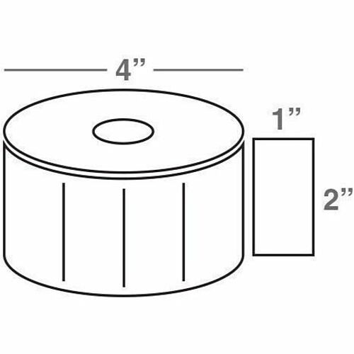 Wasp 633808431020 Labels Wasp Thermal Transfer Labels - 2" Width X 1" Length - Thermal Transfer - 5500 Label (633808431020) 818243051440
