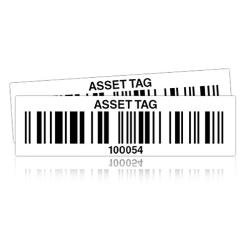 Wasp 633808403546 Labels Wasp Pre-printed Polyester Asset Tag - 2" Width X 1" Length (633808403546) 633808403546