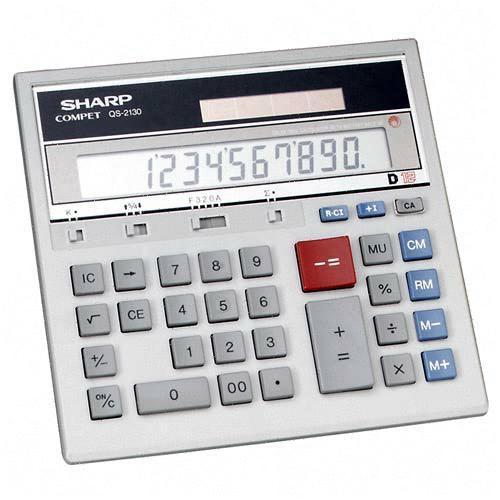 Victor Technology QS2130 Calculators Qs2130 Commercial Display Calculatorqs2130 Commercial Display Calculator SHRQS2130 074000010581