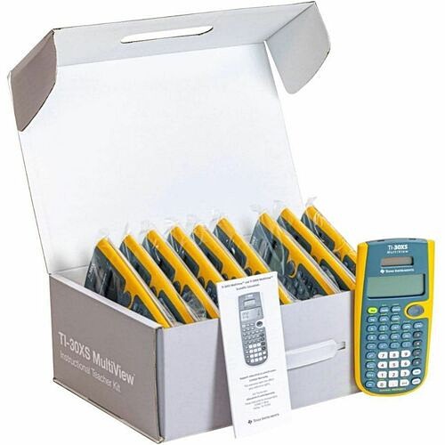 Texas Instruments 30XSMV/TKT Calculators Texas Instruments Ti-30xs Multiview Scientific Calculator - Non-slip Rubber Feet, Slide-on Hard Case 30xsmvtkt 033317201211