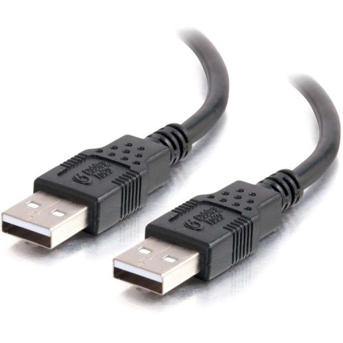 C2g 28105 Cables C2g 1m Usb Cable - Usb A To Usb A - M/m - Type A Male Usb - Type A Male Usb - 3.28ft - Black (28105) 686727741015