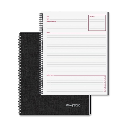 Mead 06132 Pads & Notebooks Limited Meeting Notebooks - Letter MEA06132 043100061328