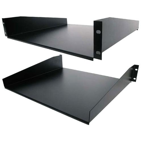 Startech CABSHELF Rack Equipment Black Standard Universal Server Rack Cabinet Shelf 065030790796