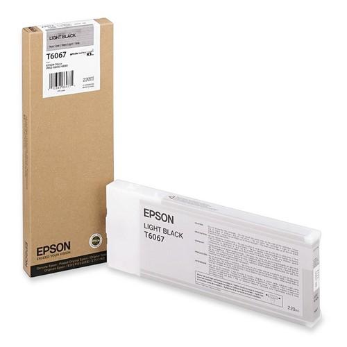 Epson T606700 Toners & Ink Cartridges Epson T606700 220 Ml Light Black Ultrachrome Ink Cartridge - Epson Stylus Pro 48 010343864771