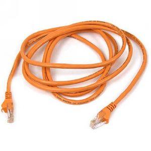 Belkin A3L980-25-ORG-S Cables Belkin 900 Series Cat. 6 Utp Patch Cable - Rj-45 Male - Rj-45 Male - 25ft - Orange (a3l980-25-org-s) A3l98025orgs 041114878574