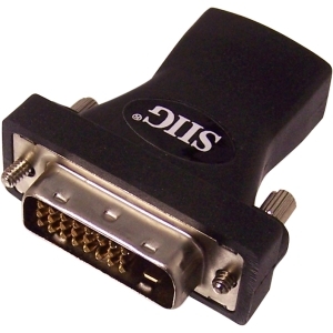 Siig CB-000052-S1 Connector Adapters Siig Hdmi(f) To Dvi(m) Adapter - 1 X Hdmi Female Digital Audio/video - 1 X Dvi Male Video - Black (c Cb000052s1 662774002798