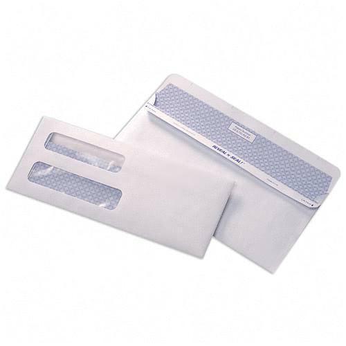 Tops 67539 Envelopes No. 8 5/8 Double-window Security Envelopes With Reveal-n-sealandreg; Self-seal Closure QUA67539 085227675392