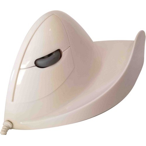 Ergoguys 0270-0030 Pointing Devices (Mice) Airo2bic Mouse White Ergonomic Pc Mac Left Hand - Usb, Ps/2 - 400 Dpi - Scroll Wheel - Left-handed O 02700030 757896908315