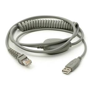 Unitech 1550-601646G Cables Unitech Usb Interface Cable (coiled) - 5.75ft - Gray (1550-601646g) 1550601646g 783555040317