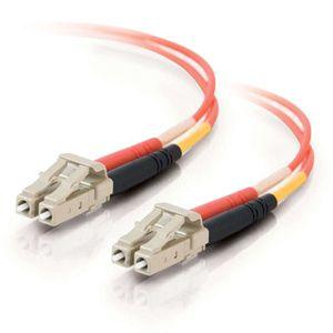 C2g 37835 Cables C2g-15m Lc-lc 50/125 Om2 Duplex Multimode Fiber Optic Cable (plenum-rated) - Orange - Fiber Optic Fo 757120378358