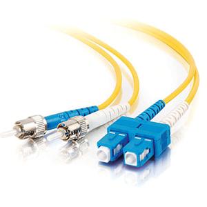 C2g 34648 Cables C2g-10m Sc-st 9/125 Os1 Duplex Singlemode Pvc Fiber Optic Cable (lszh) - Yellow - 10m Sc-st 9/125 Du 041000346484