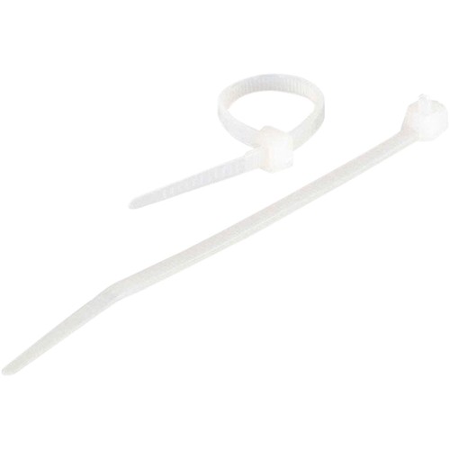 C2g 43034 Cable Management C2g 7.5in Cable Ties - White - 100pk - Cable Tie - White - 100 - 7.50" Length (43034) 075712043034