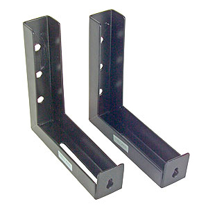 Elitescreens ZVMAXLB6-B Mounting Kits Elite Screens? 6" Wall And Ceiling Hanging L-brackets - For Manual/spectrum/vmax2 Series, Black, Zvm Zvmaxlb6b 013040085623