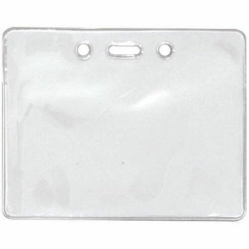 Brady People Id 1840-5000 Holders & Clips Horizontal Top-load Badge Holder With Slot/chain Holes 18405000 707137981959