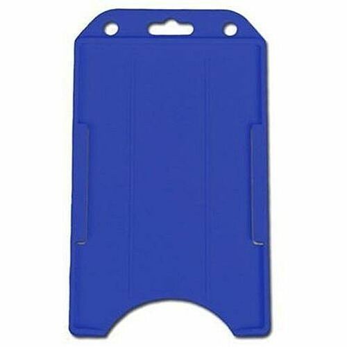 Brady People Id 1840-8162 Holders & Clips Brady Open-face Rigid Card Holder - 3.62" X 2.64" - Blue (1840-8162) 18408162 